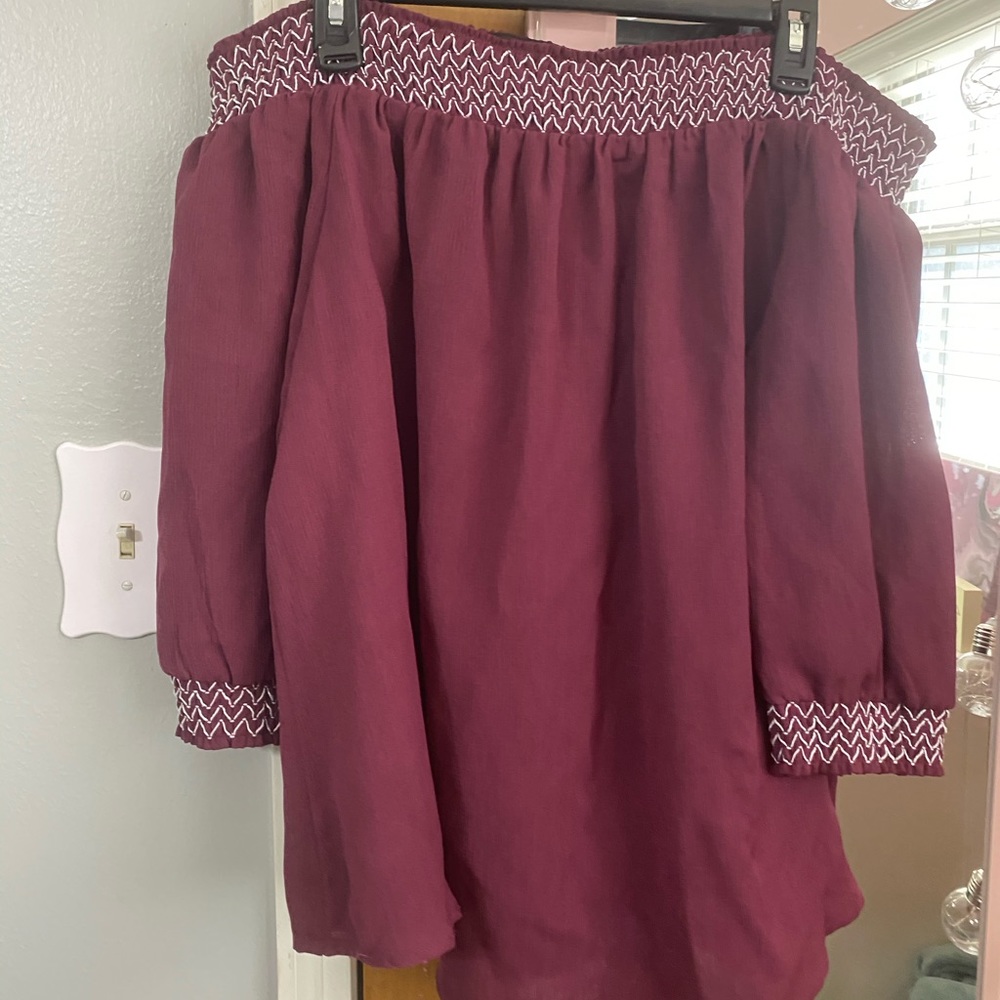 Maurices off the shoulder blouse